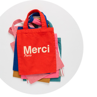 Les tote bags Merci