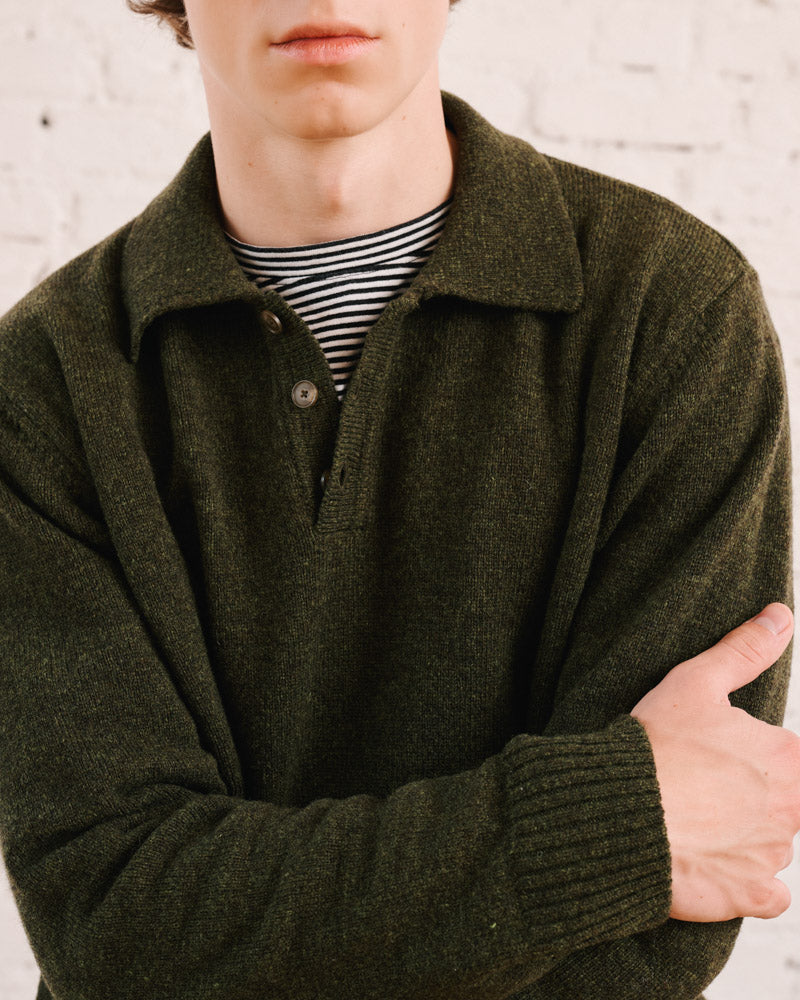 Merci - Pull Gaspard - Kaki