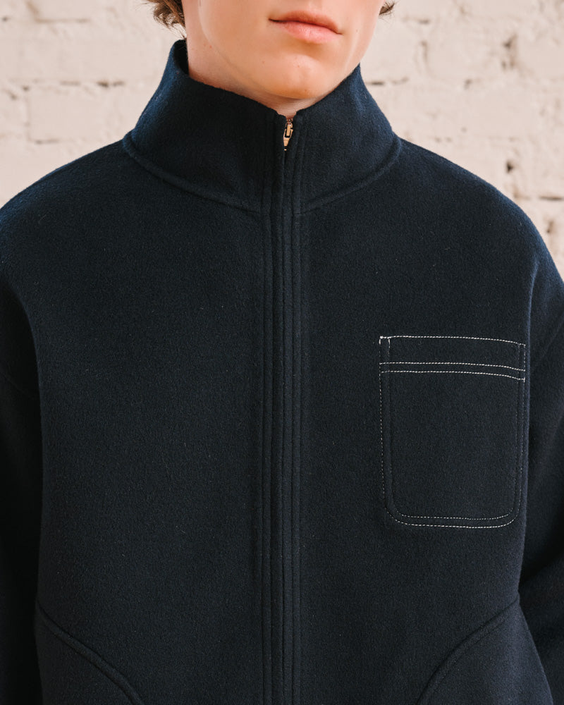 Merci - Veste Double Face Lucien - Marine