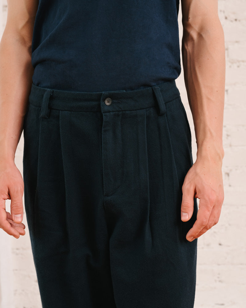 Merci - Pantalon Chino Abram - Marine