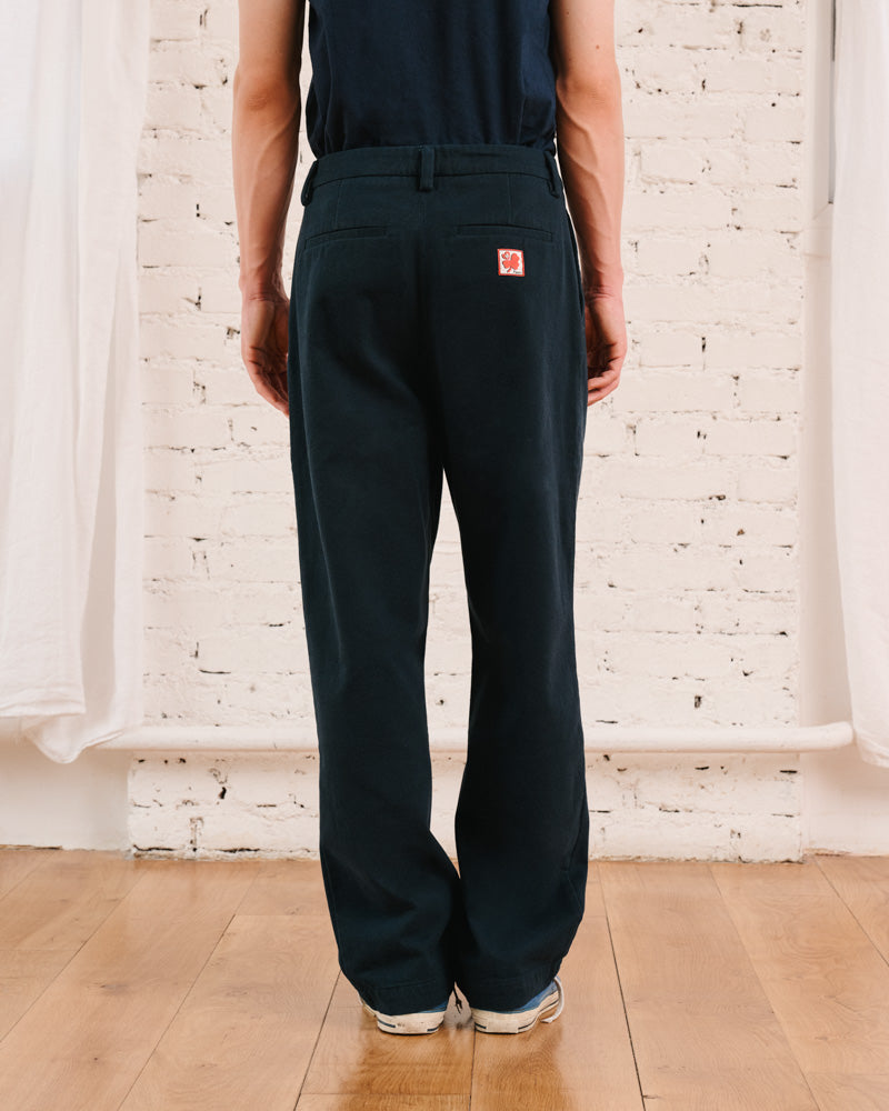Merci - Pantalon Chino Abram - Marine