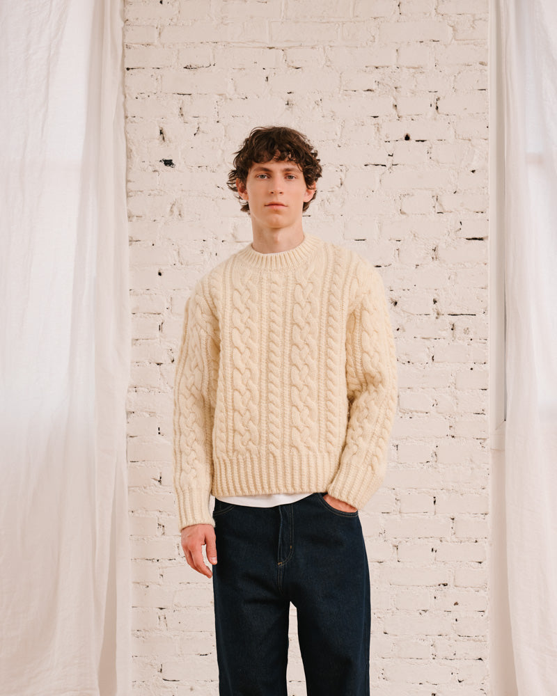 Merci - Pull Marius - Ecru