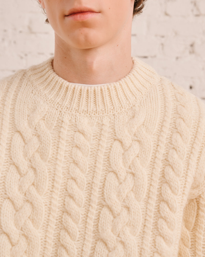 Merci - Pull Marius - Ecru