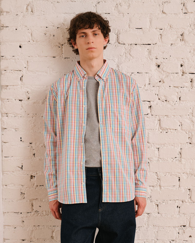 Merci - Sacha Shirt - Multicolored Checks