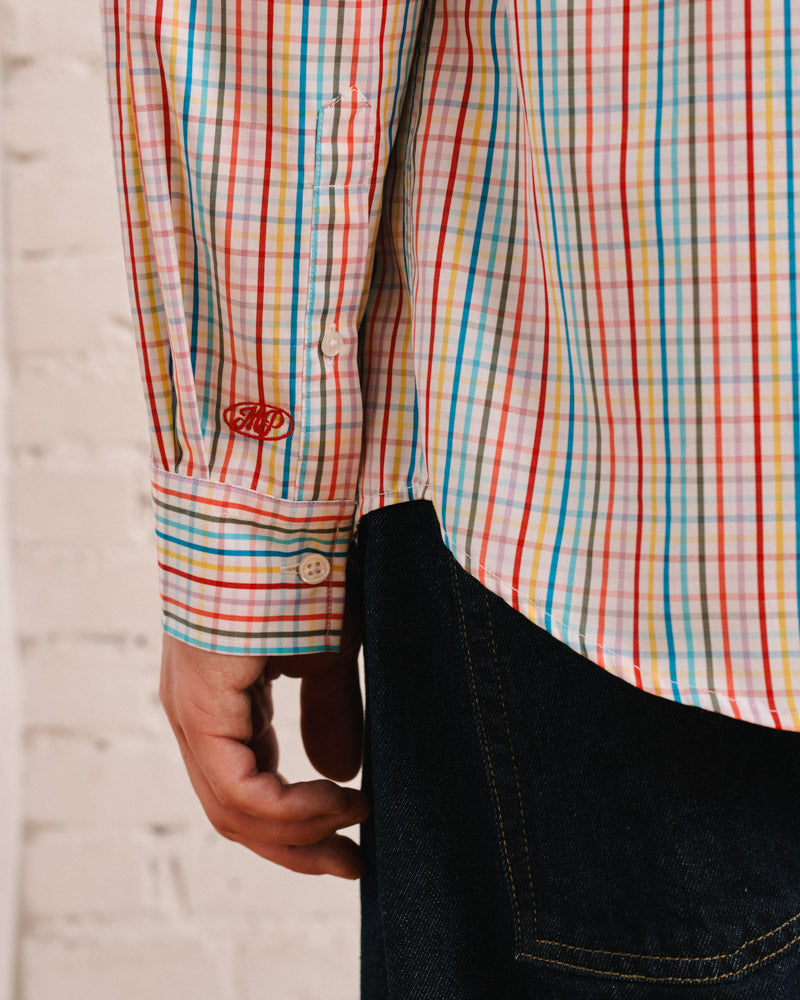 Merci - Sacha Shirt - Multicolored Checks