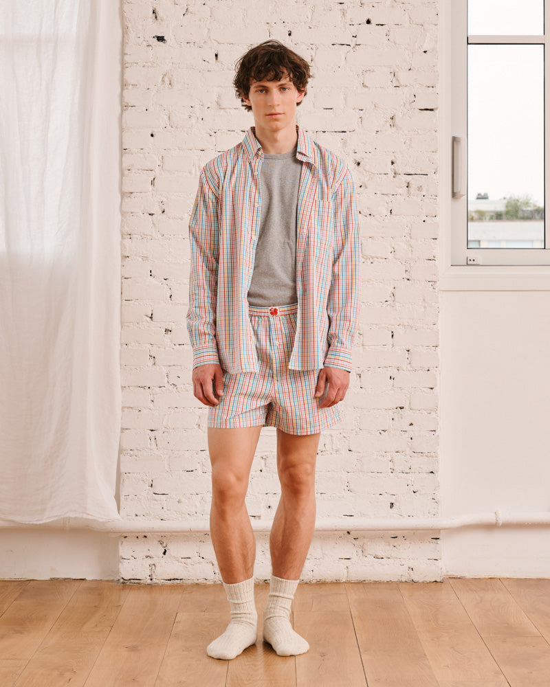 Merci - Jude Shorts - Multicolored Checks