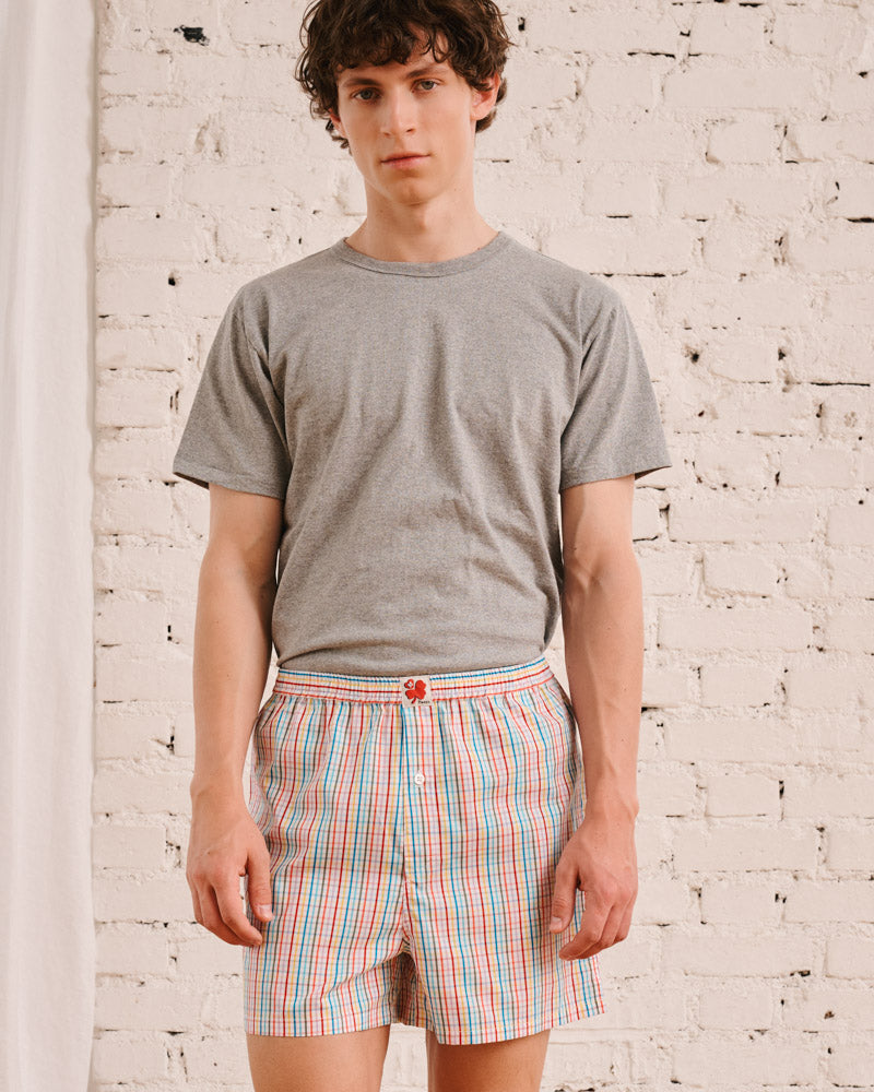 Merci - Short Jude - Carreaux Multicolore