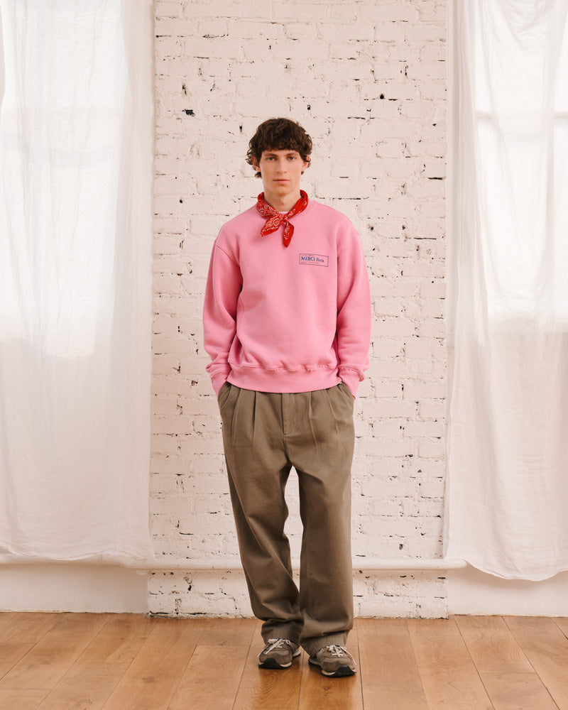 Merci - Miles Sweatshirt - Pink