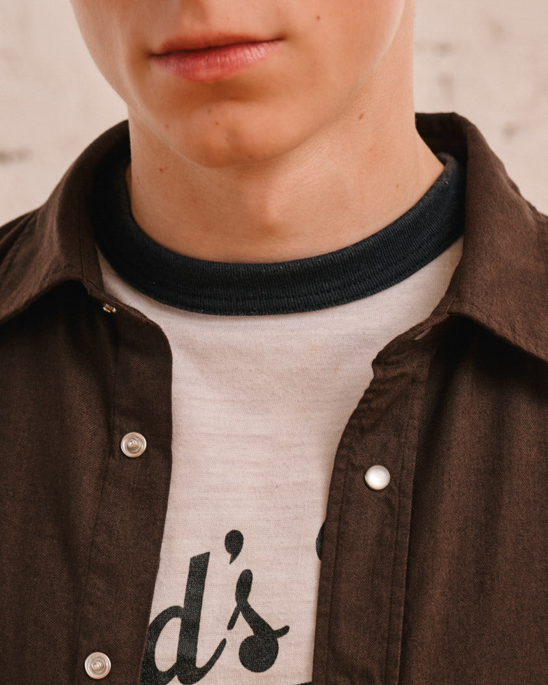 Merci - Pietro Flannel Shirt - Brown