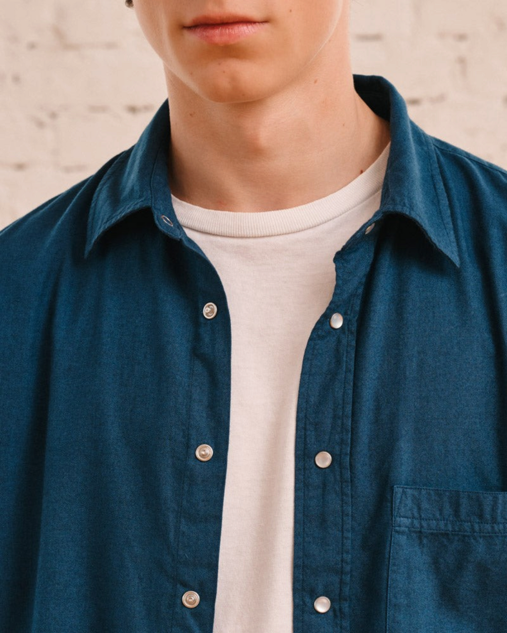 Merci - Pietro Flannel Shirt - Navy