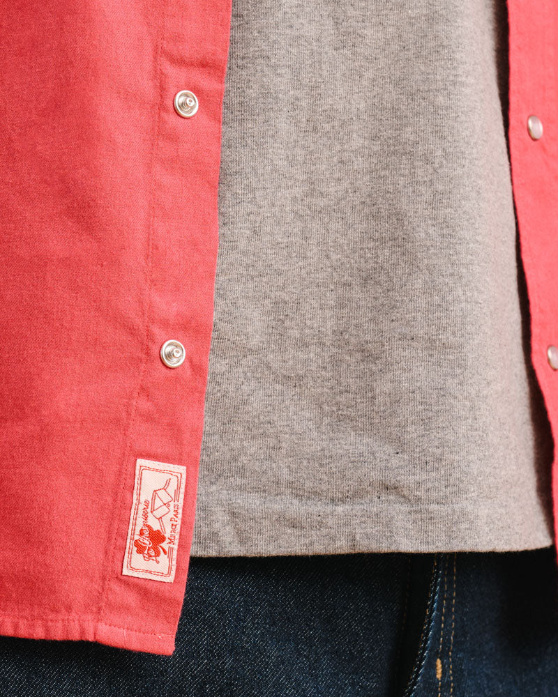 Merci - Pietro Flannel Shirt - Pink