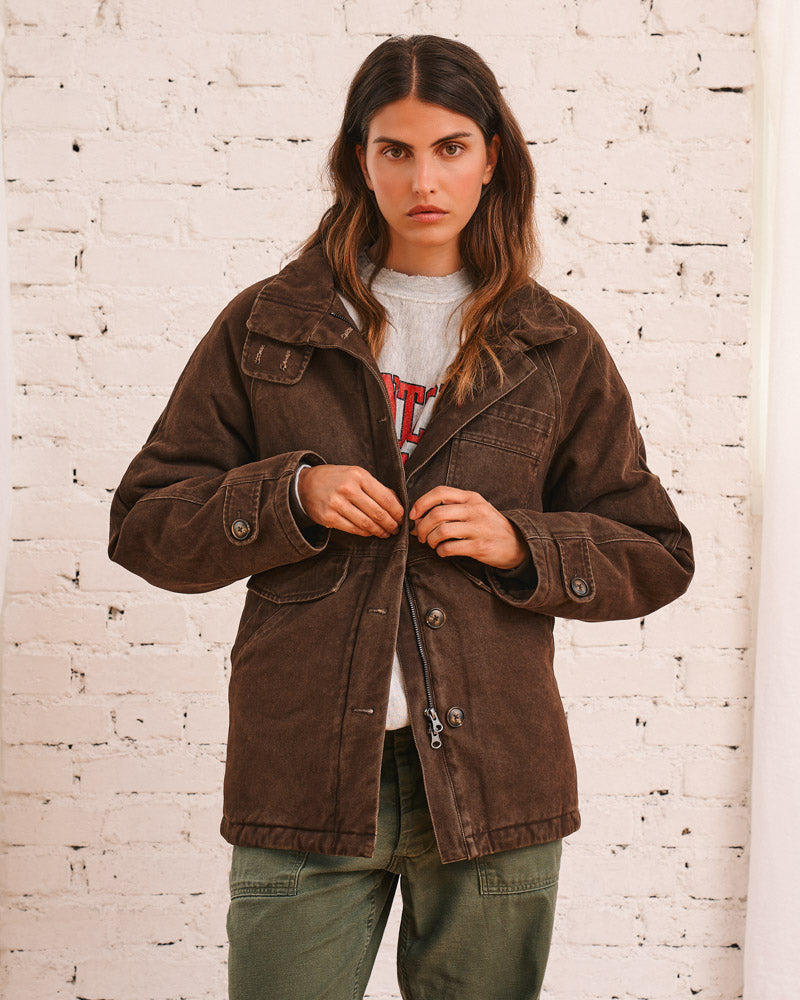 Merci - Manteau Barbara - Marron