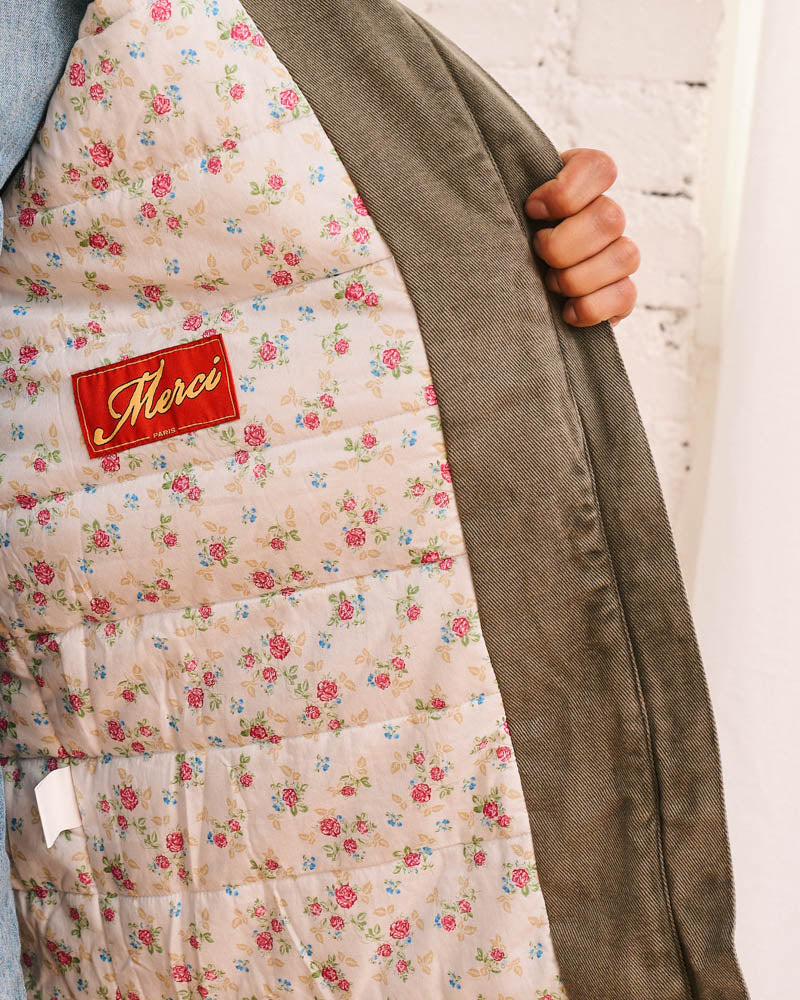 Merci - Manteau Barbara - Kaki