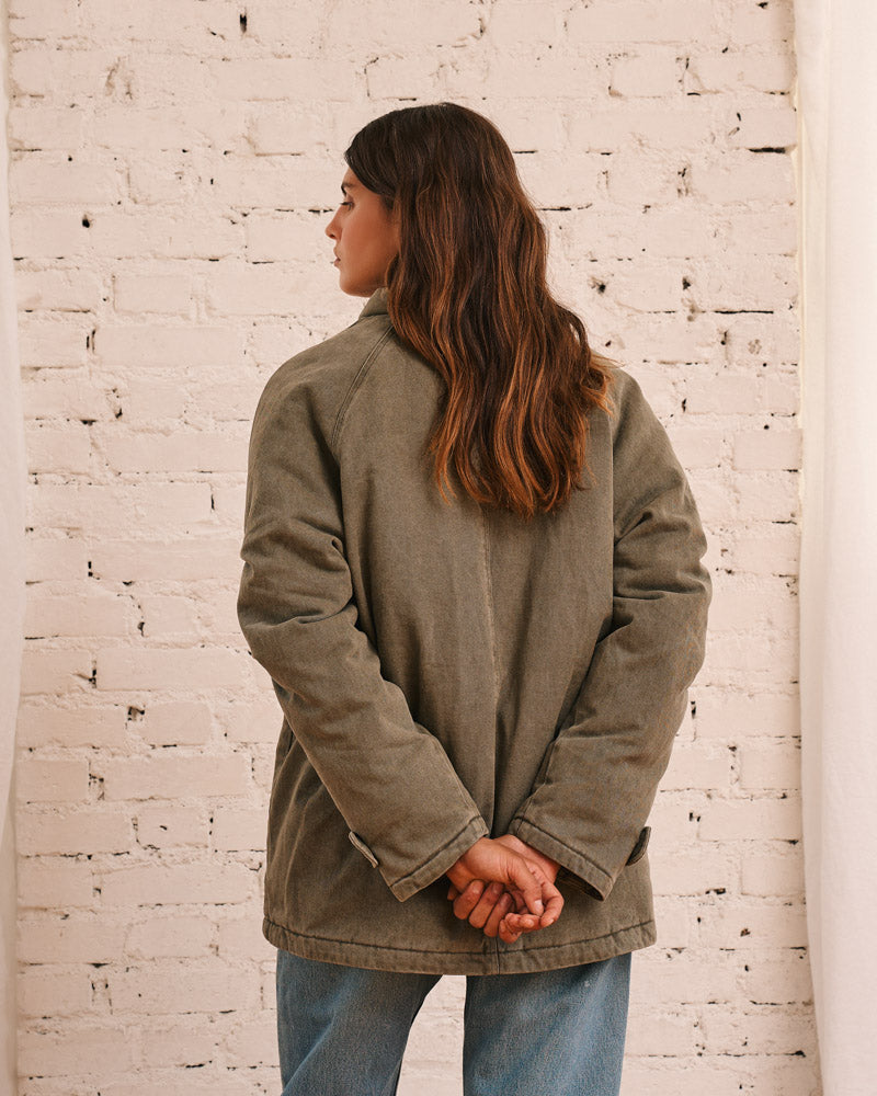 Merci - Manteau Barbara - Kaki