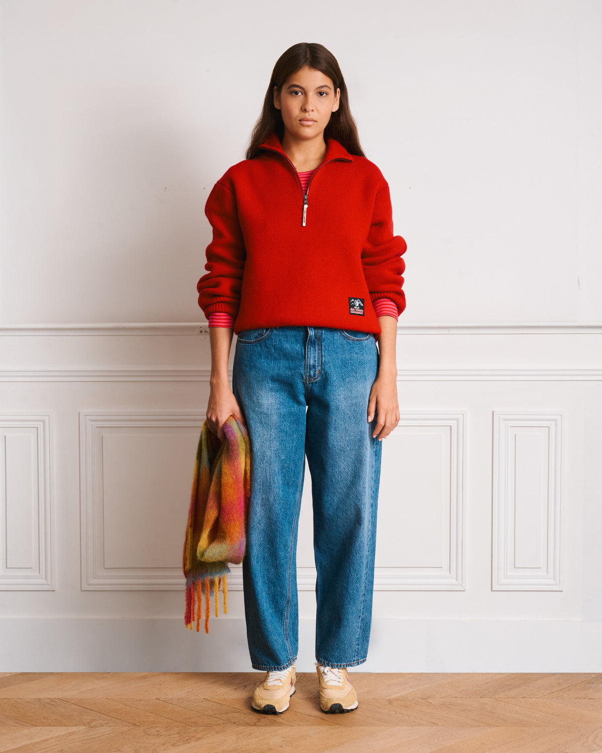 Merci - Carrot Clover Jeans - Stonewash
