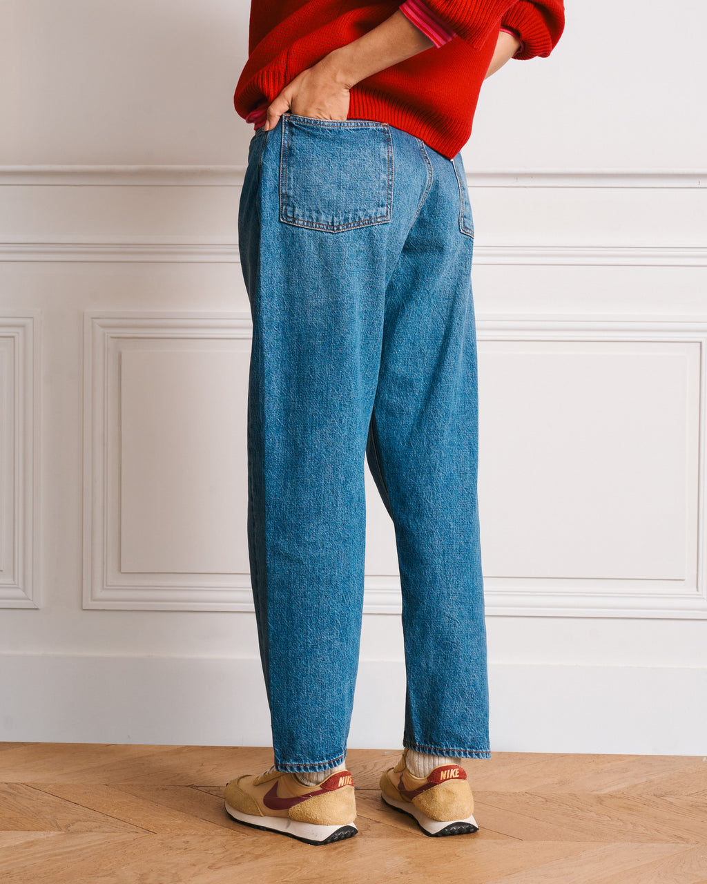 Merci - Carrot Clover Jeans - Stonewash
