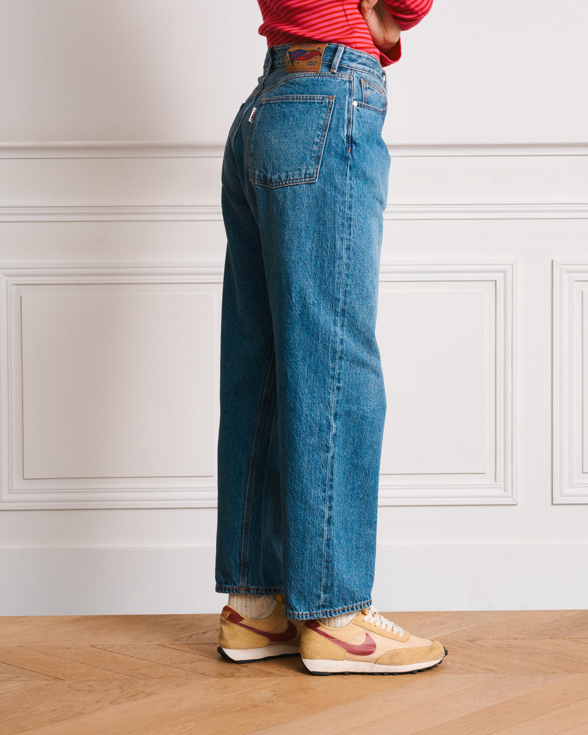 Merci - Carrot Clover Jeans - Stonewash