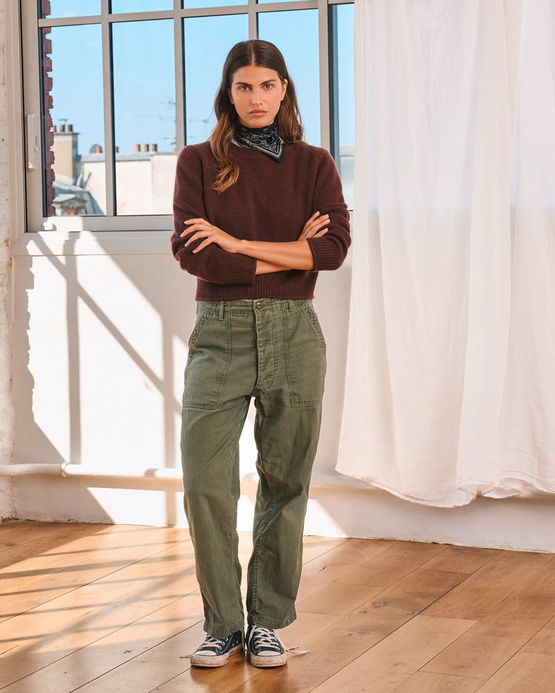 Merci - Pull Charlotte - Marron