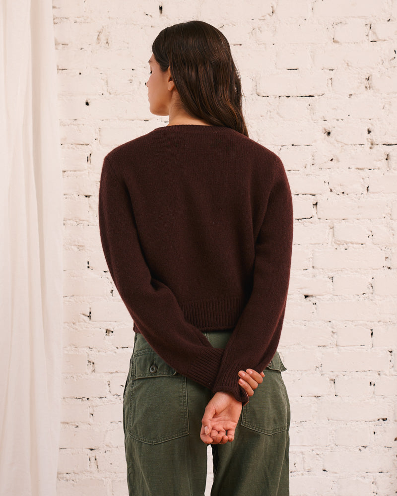Merci - Pull Charlotte - Marron