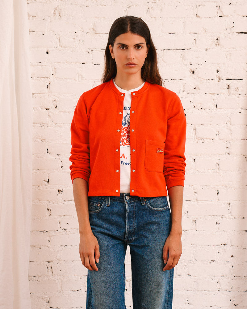 Merci - Rose Cardigan - Red