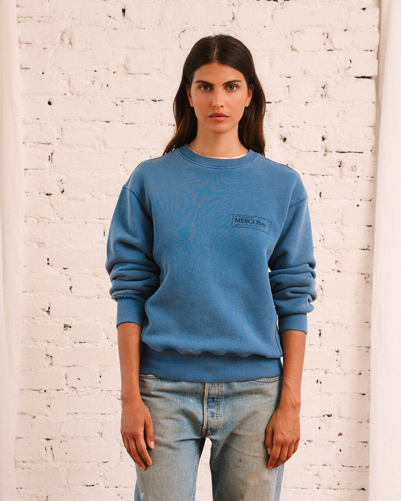 Merci - Miles Sweatshirt - Indigo