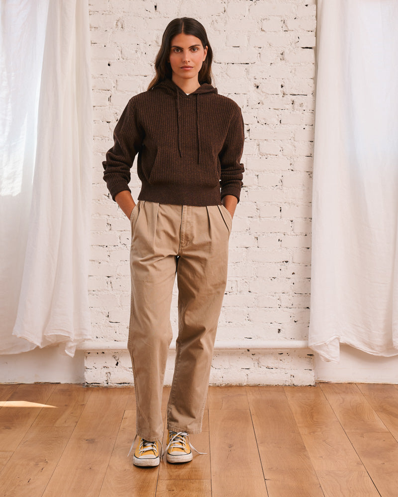 Merci - Pull Goldie - Marron