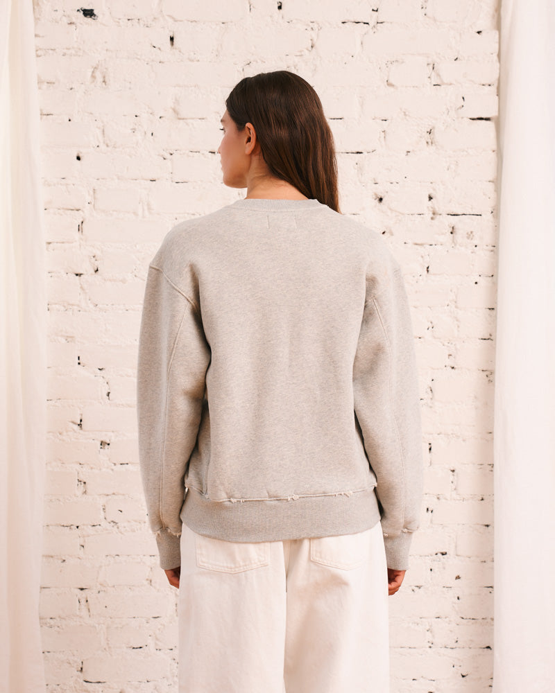 Merci - Sweat Miles - Gris Chiné