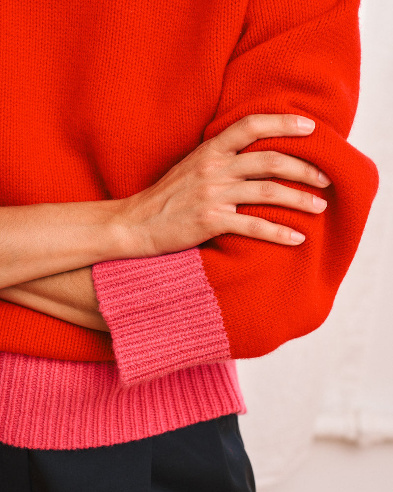 Merci - Pull Eloise - Rouge & Rose