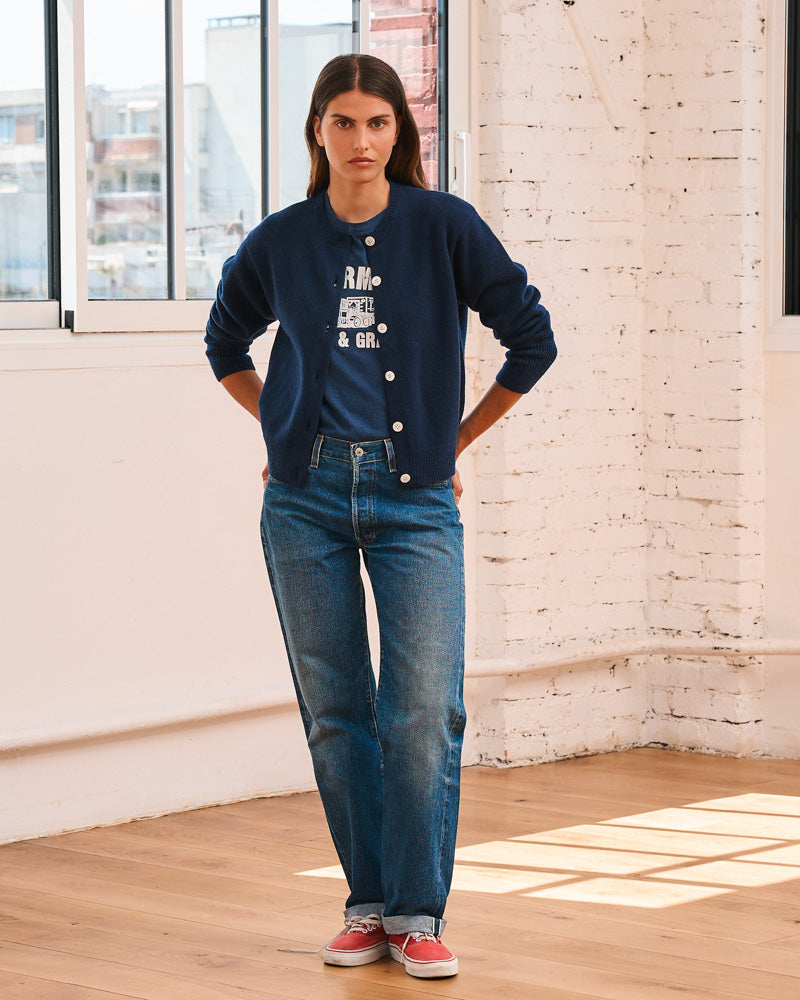 Merci - Grace cardigan - Navy