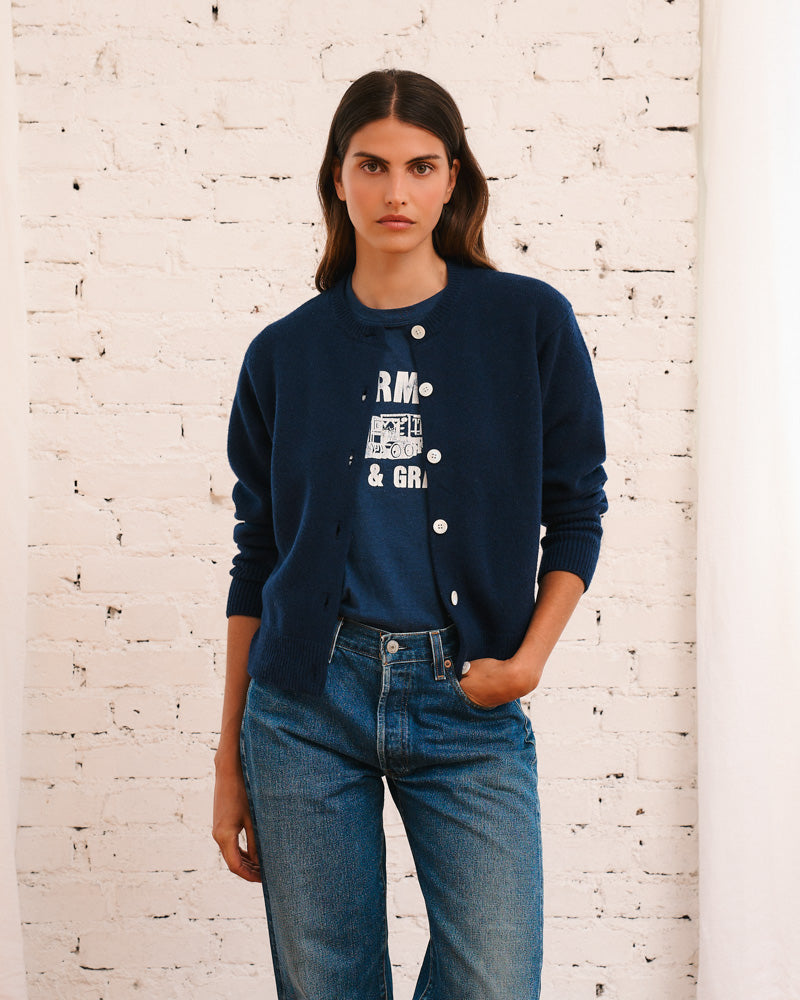 Merci - Grace cardigan - Navy