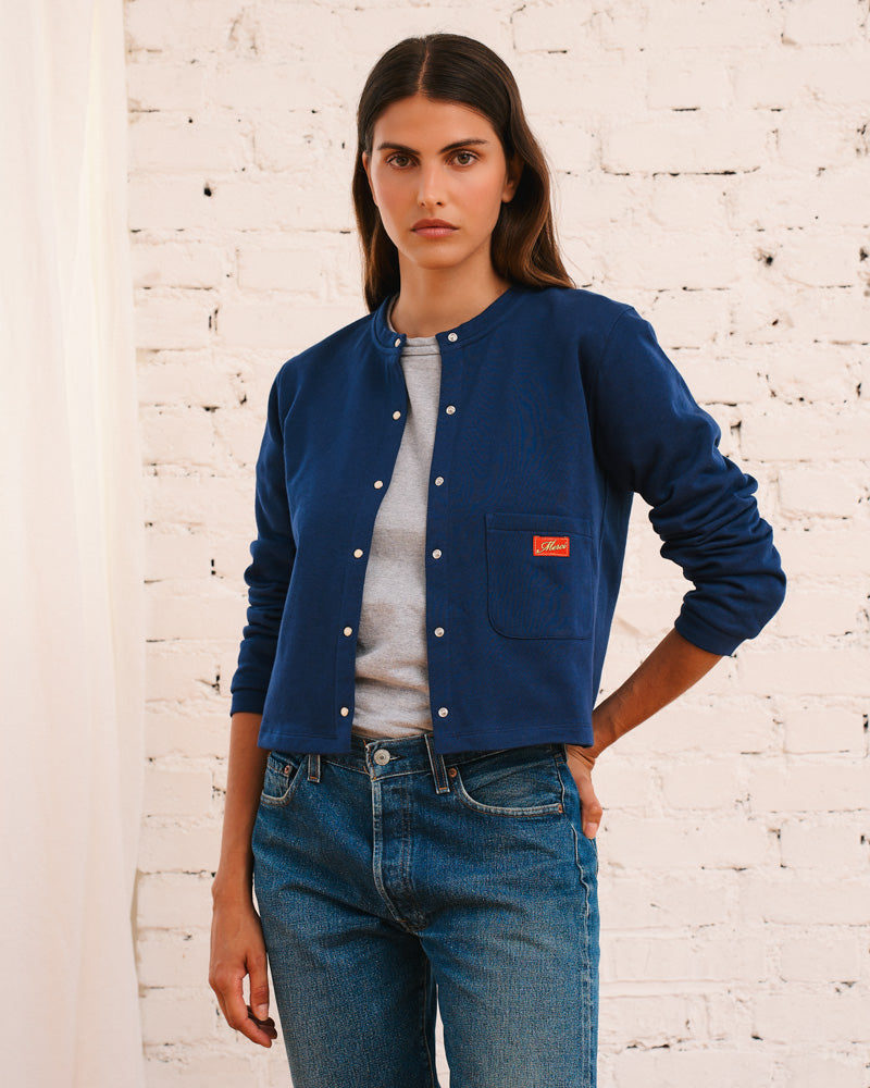 Merci - Rose Cardigan - Navy
