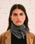 Merci - Martine cashmere bandana - Heather Gray