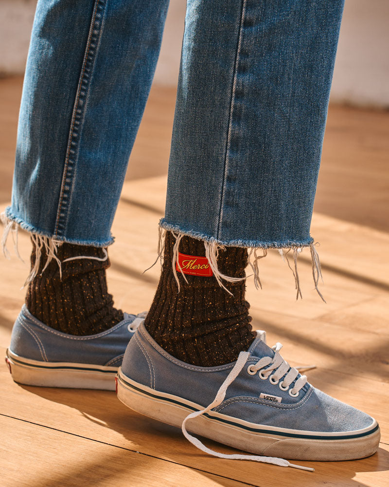 Merci - Sacha Socks - Brown