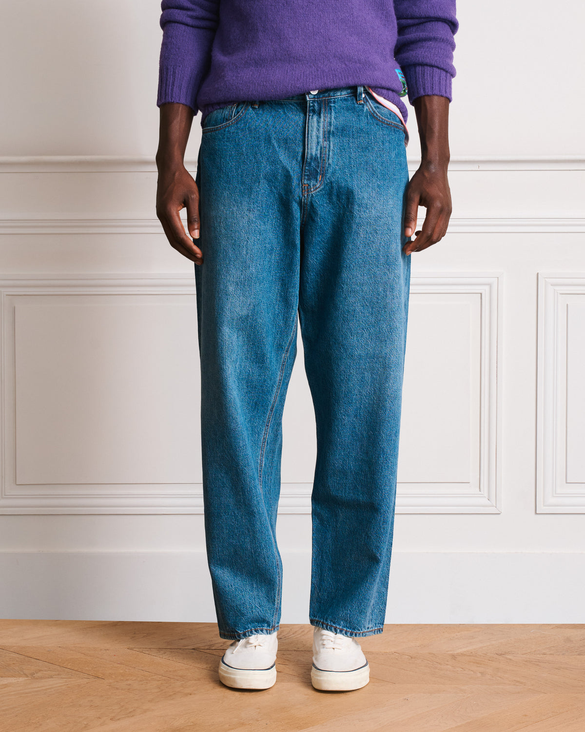 Merci - Carrot Clover Jeans - Stonewash