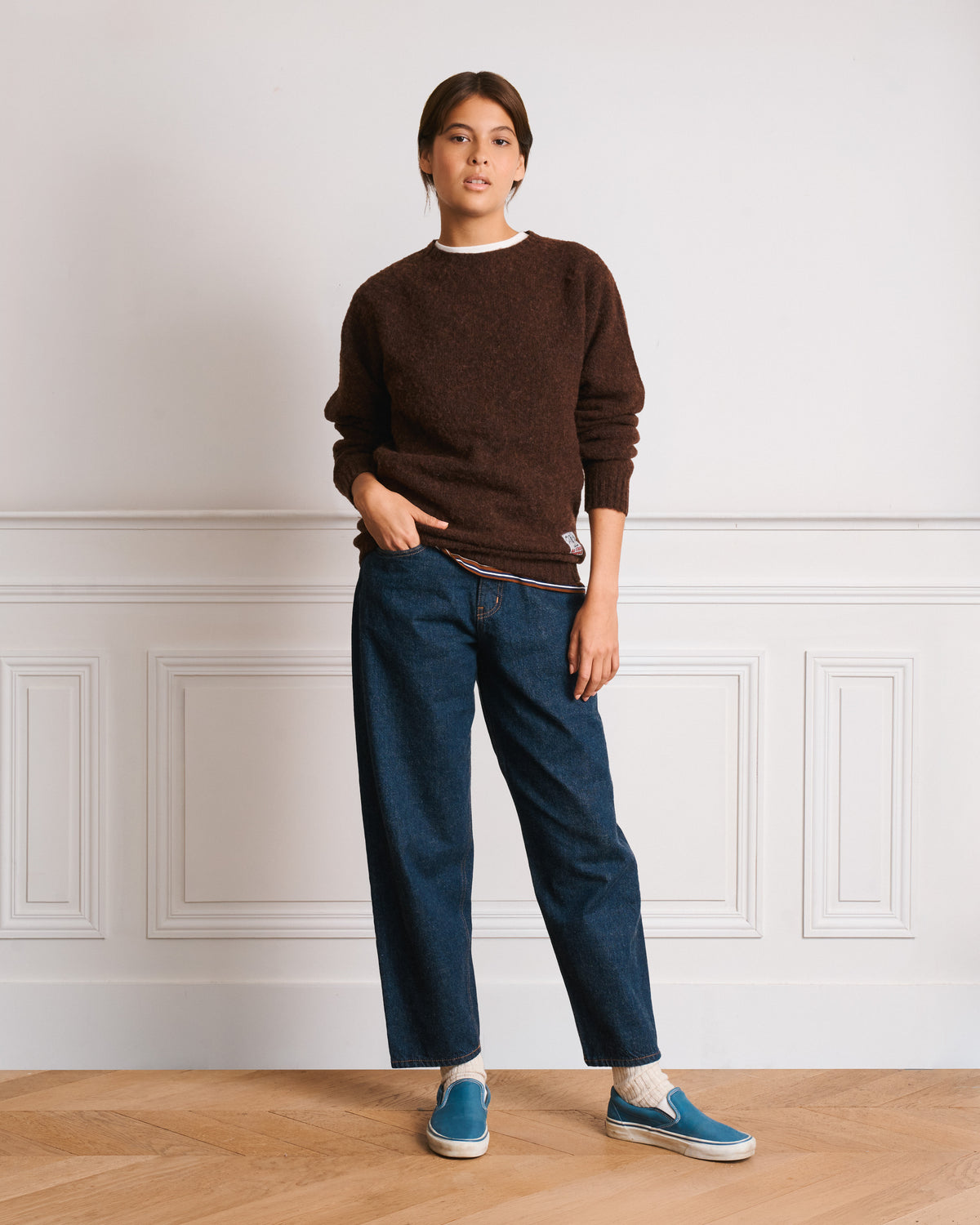 Merci - Carrot Clover Jeans - Onewash