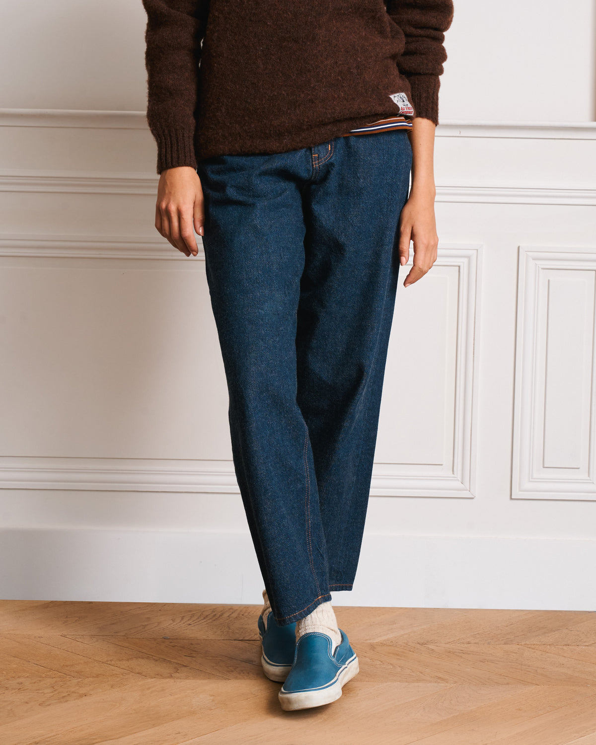 Merci - Carrot Clover Jeans - Onewash