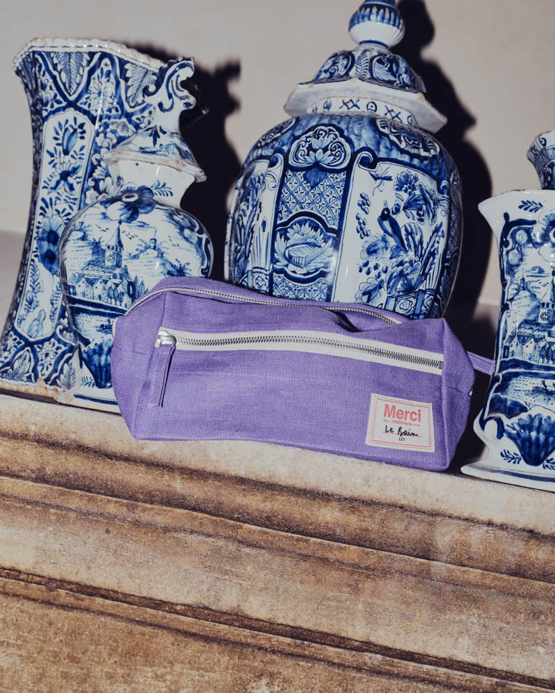 Merci - Trousse De Toilette - Violet Orage