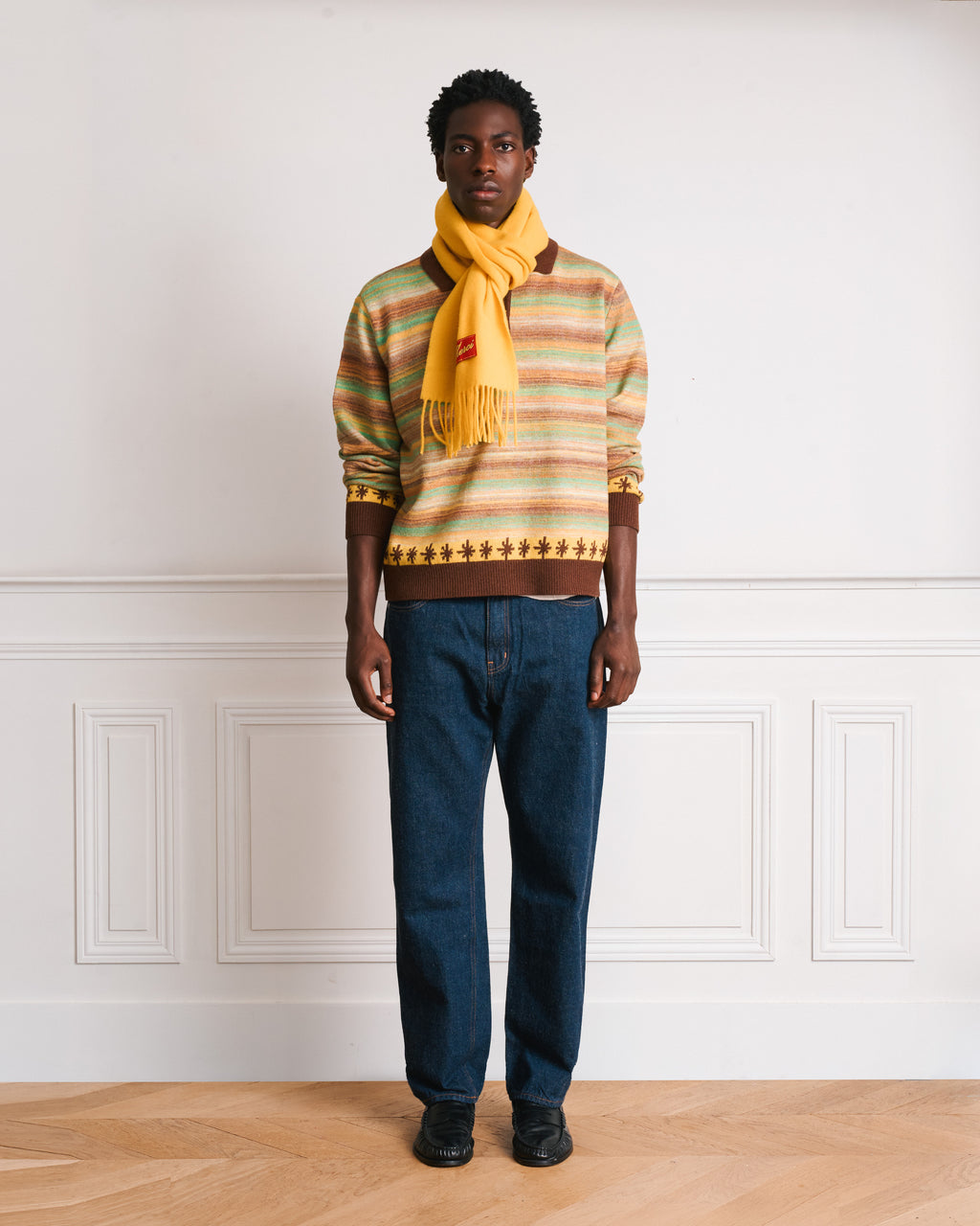 Merci - Jeans Droit Trèfle - Onewash