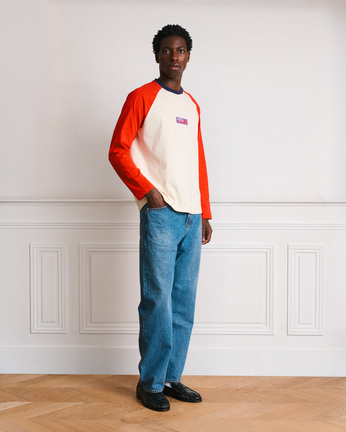 Merci - Jeans Droit Trèfle - Stonewash