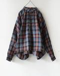 Ichi - Chemise Carreaux Tartan - Gris