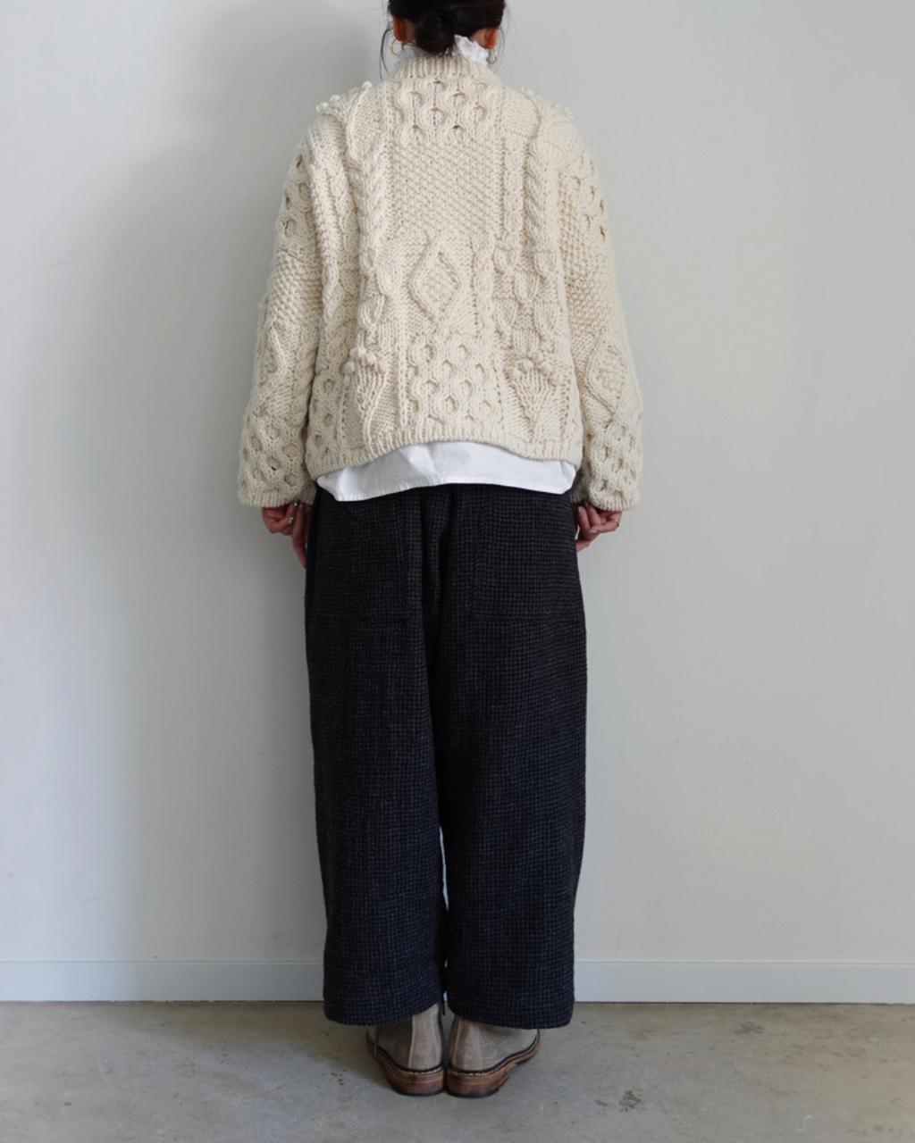 Ichi - Pull Peru - Blanc