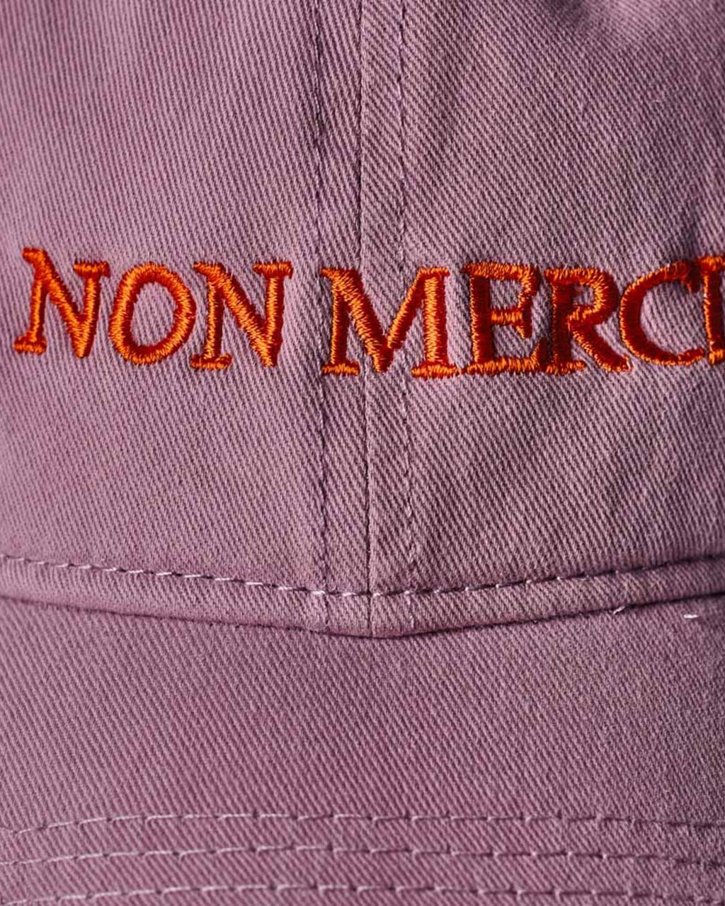 Merci - Non Merci cap - Lila & Orange