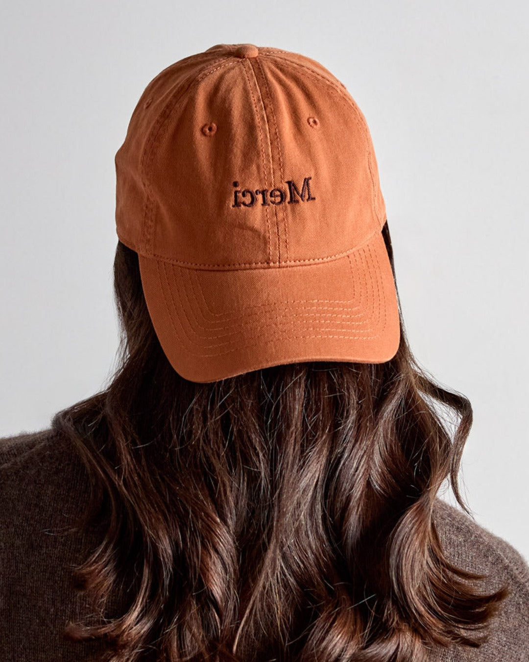 Merci - Mirror Cap - Terracotta & Brown