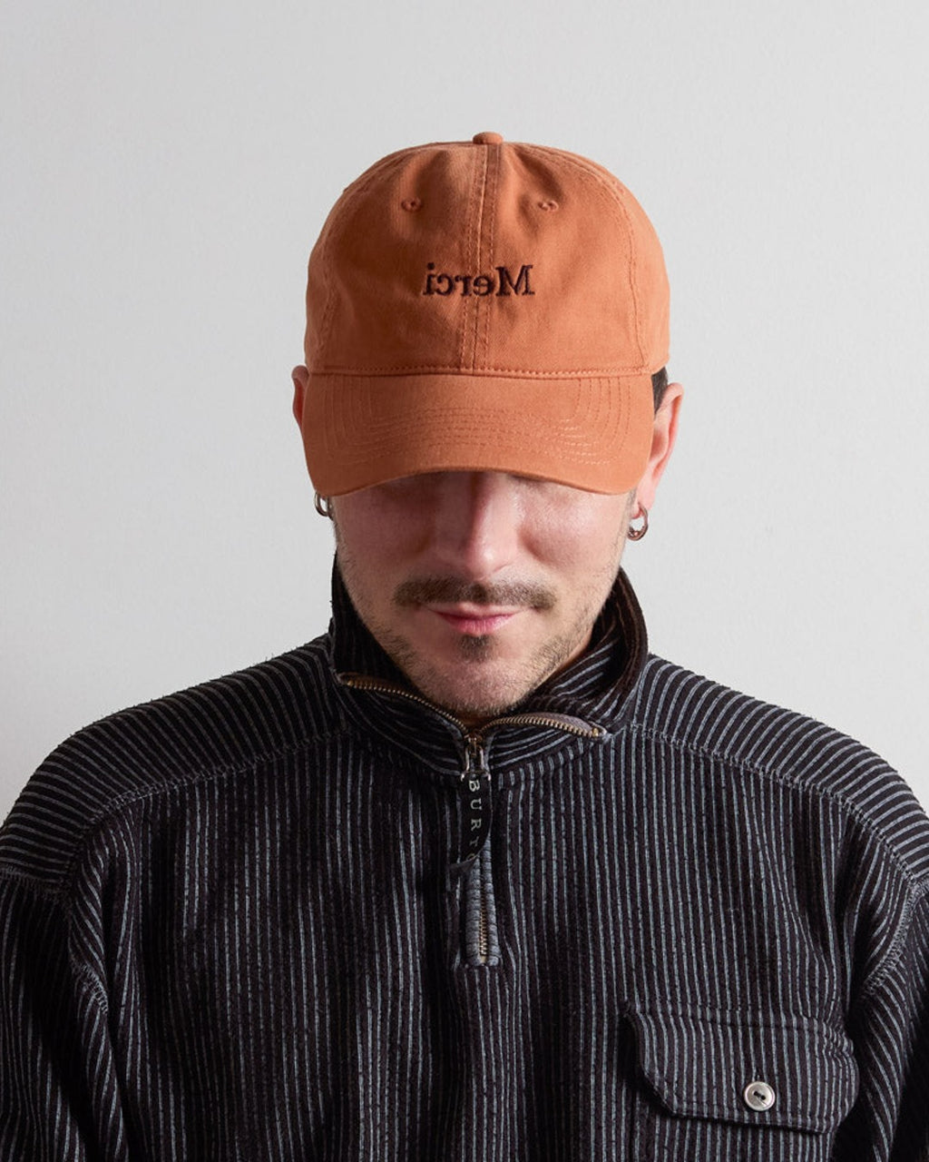 Merci - Casquette Miroir - Terracotta & Marron