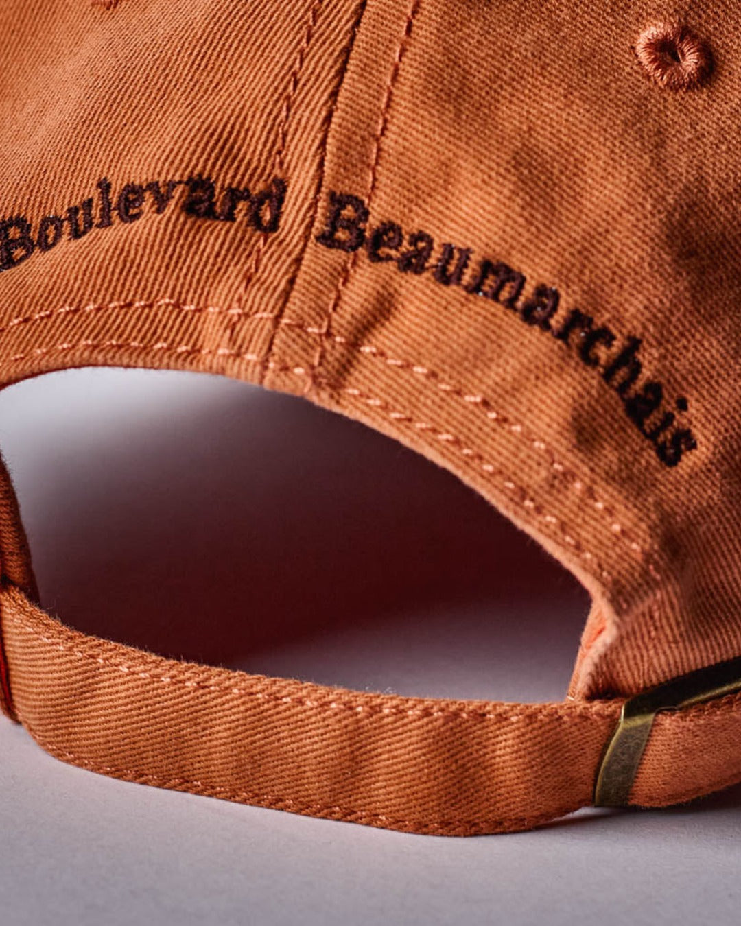 Merci - Casquette Miroir - Terracotta & Marron