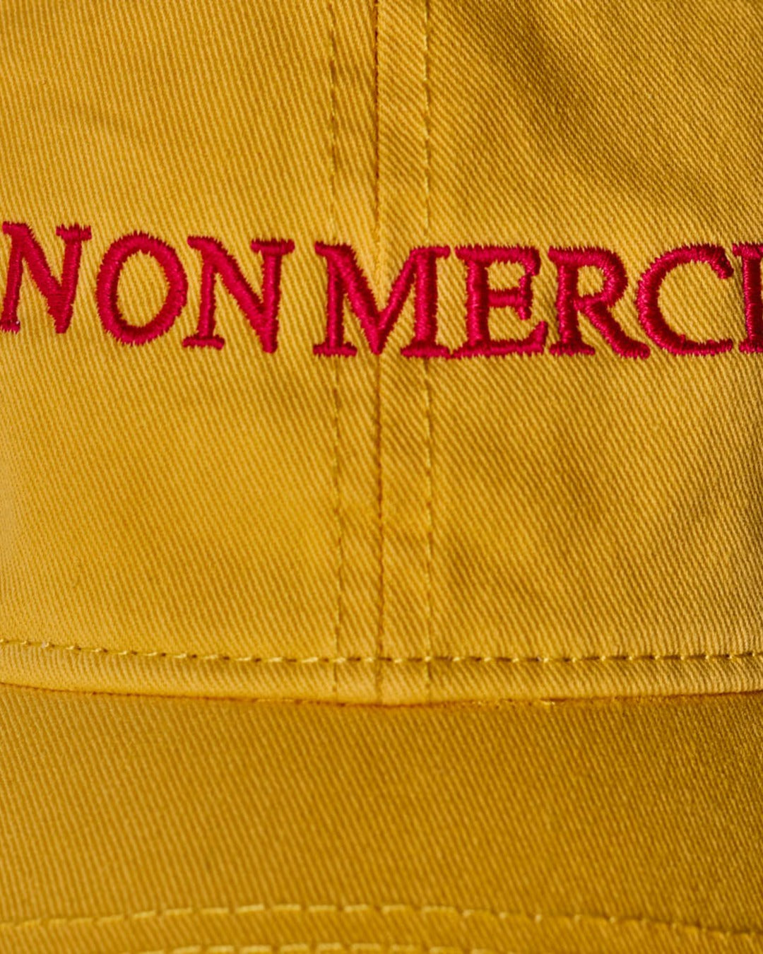 Merci - Non Merci cap - Yellow & Pink