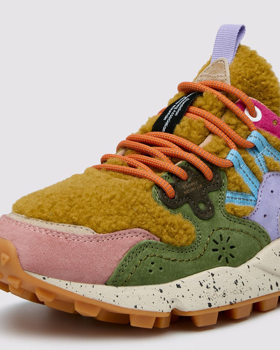 Flower Mountain - Baskets Yamano 3 Woman - Marron/ Violet