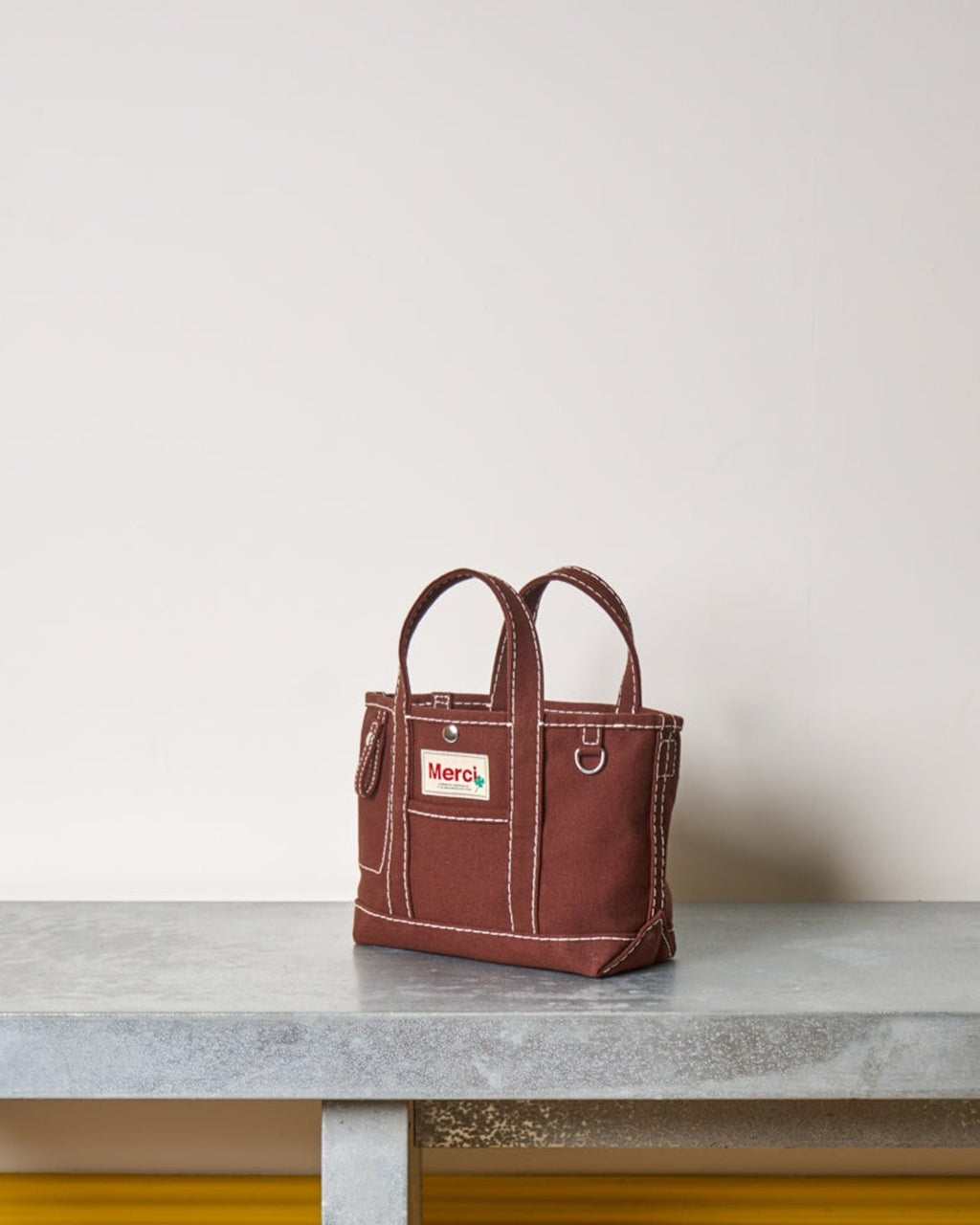 Merci - Candide shopping bag Solid - Dark Brown