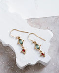 Alix D Reynis - Boucles D'Oreilles Leo - Tourmaline Rouge
