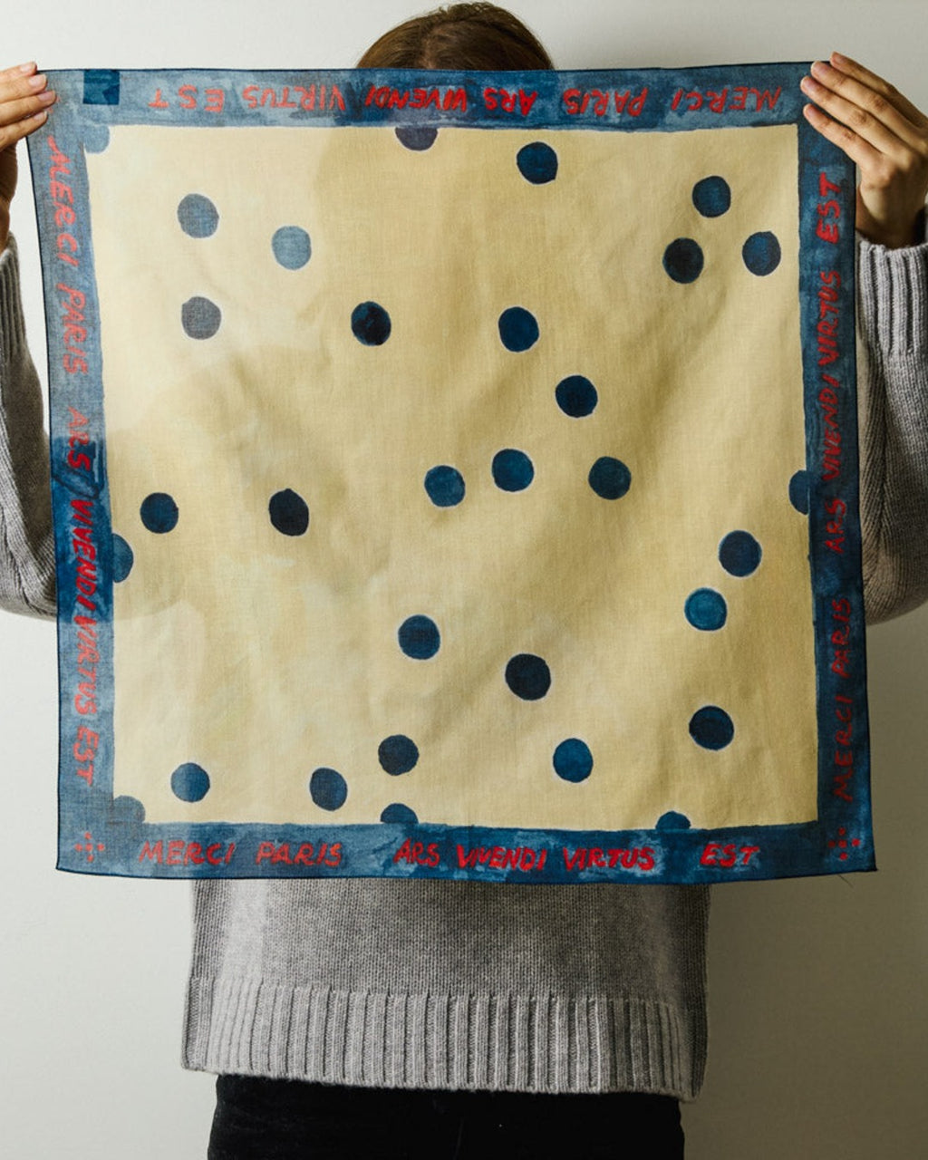 Merci - Ars Vivendi Virtus Est Bandana - Navy